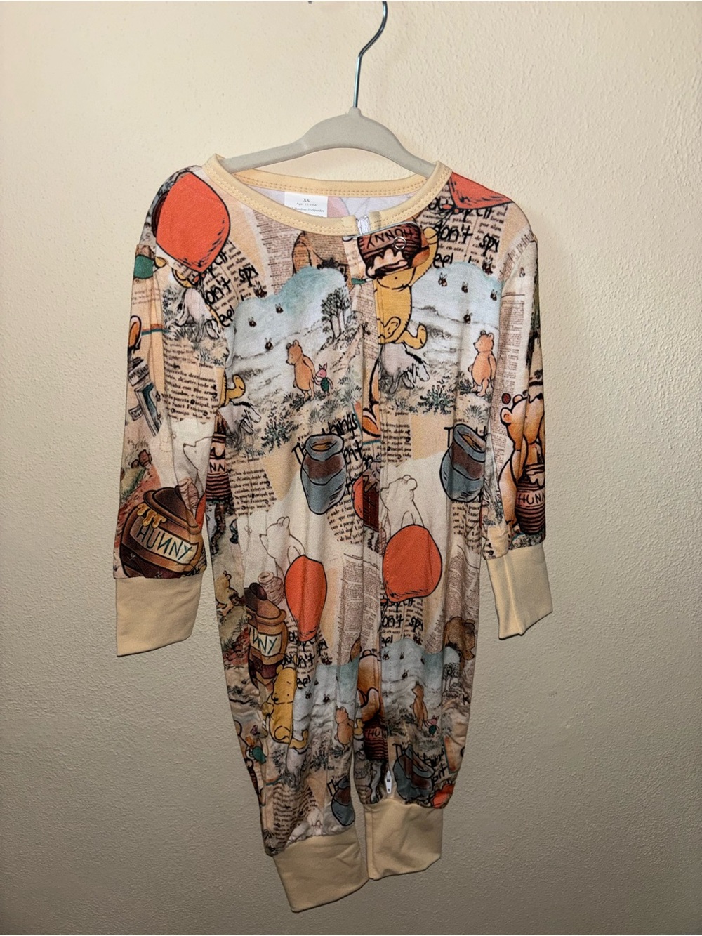 Winnie the Pooh bamboo zippie